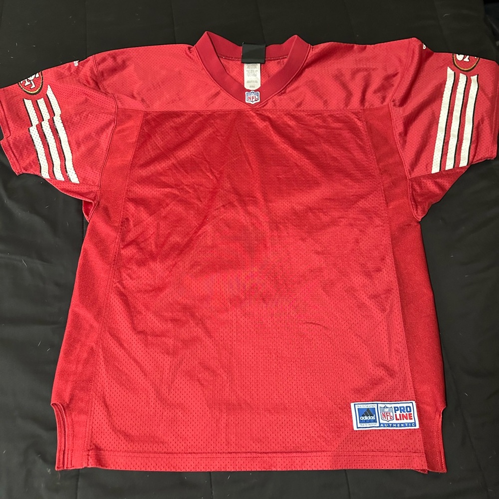 San Francisco 49ers on field jersey PRO LINE
